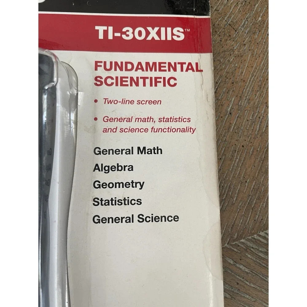 Texas Instruments TI-30X IIS Fundamental Scientific Calculator Factory Sealed